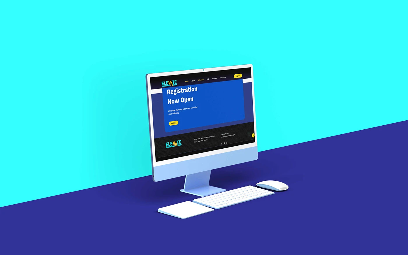 ELEVATE CONFERENCE 2024 EVENT BRANDING