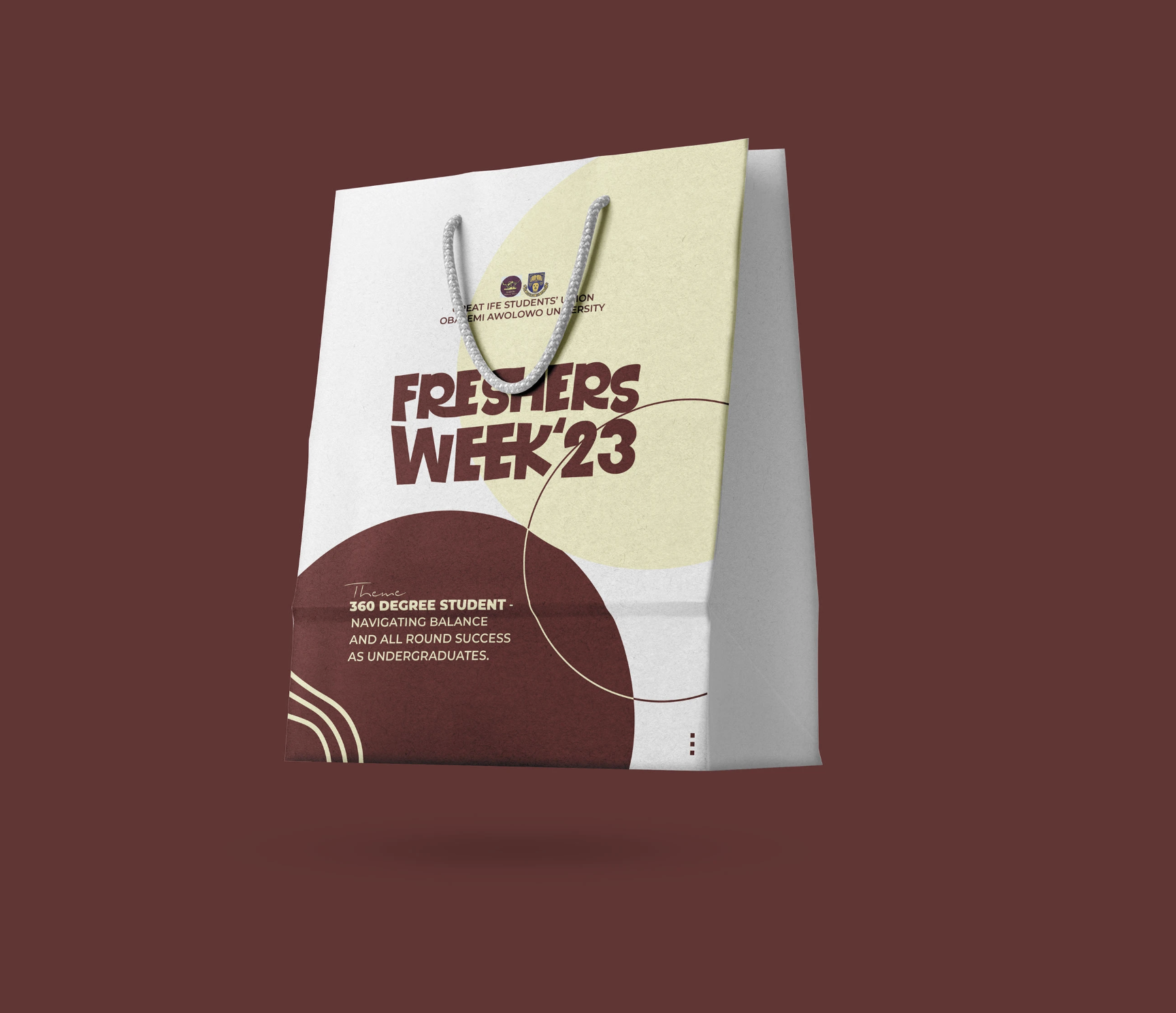 Freshers' Week'23 Event Branding