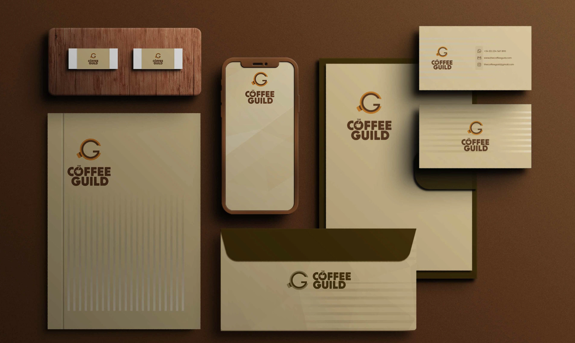 The Coffee Guild: A Fictional Brand Identity