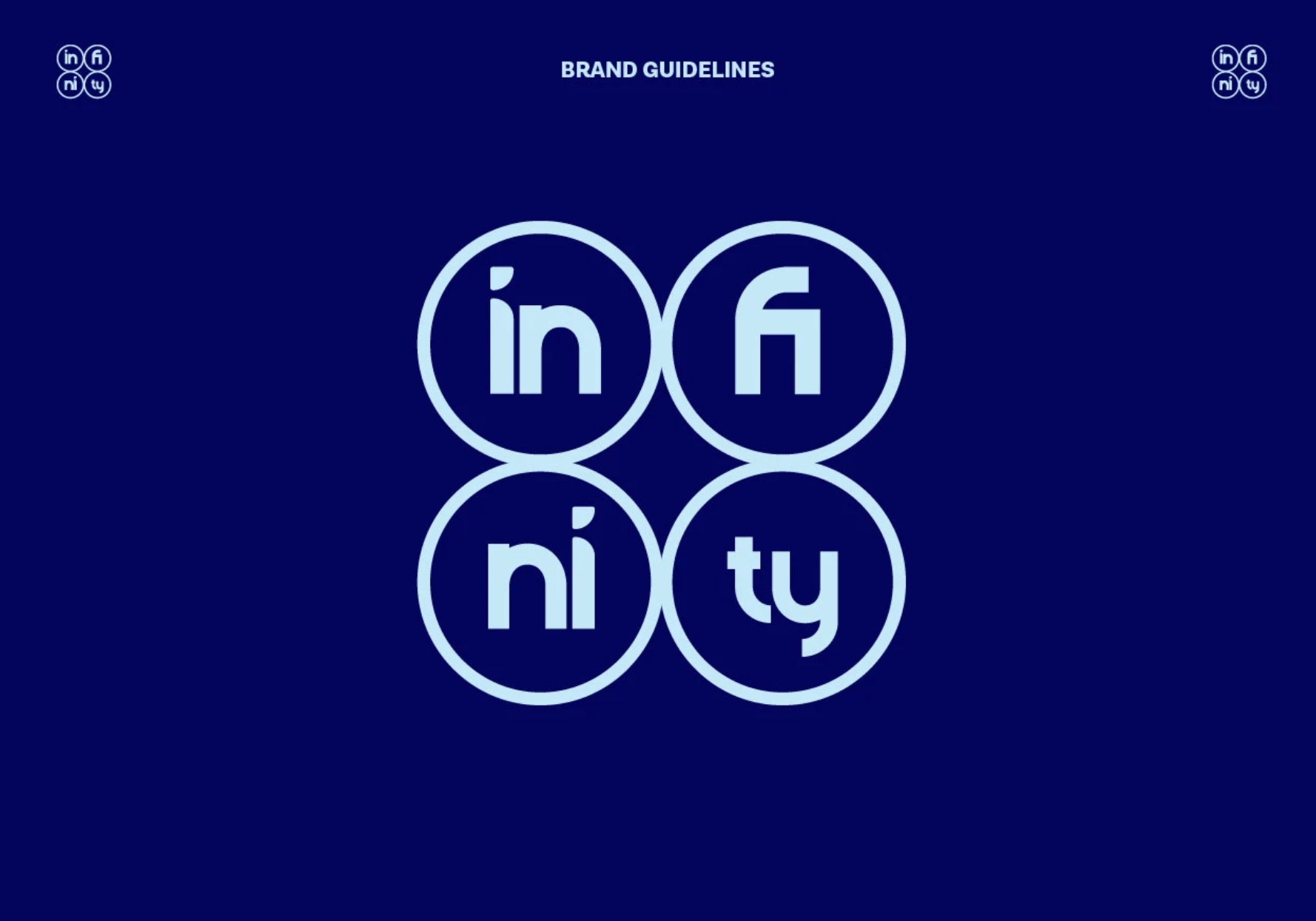 Infinity Brand Identity Guideline