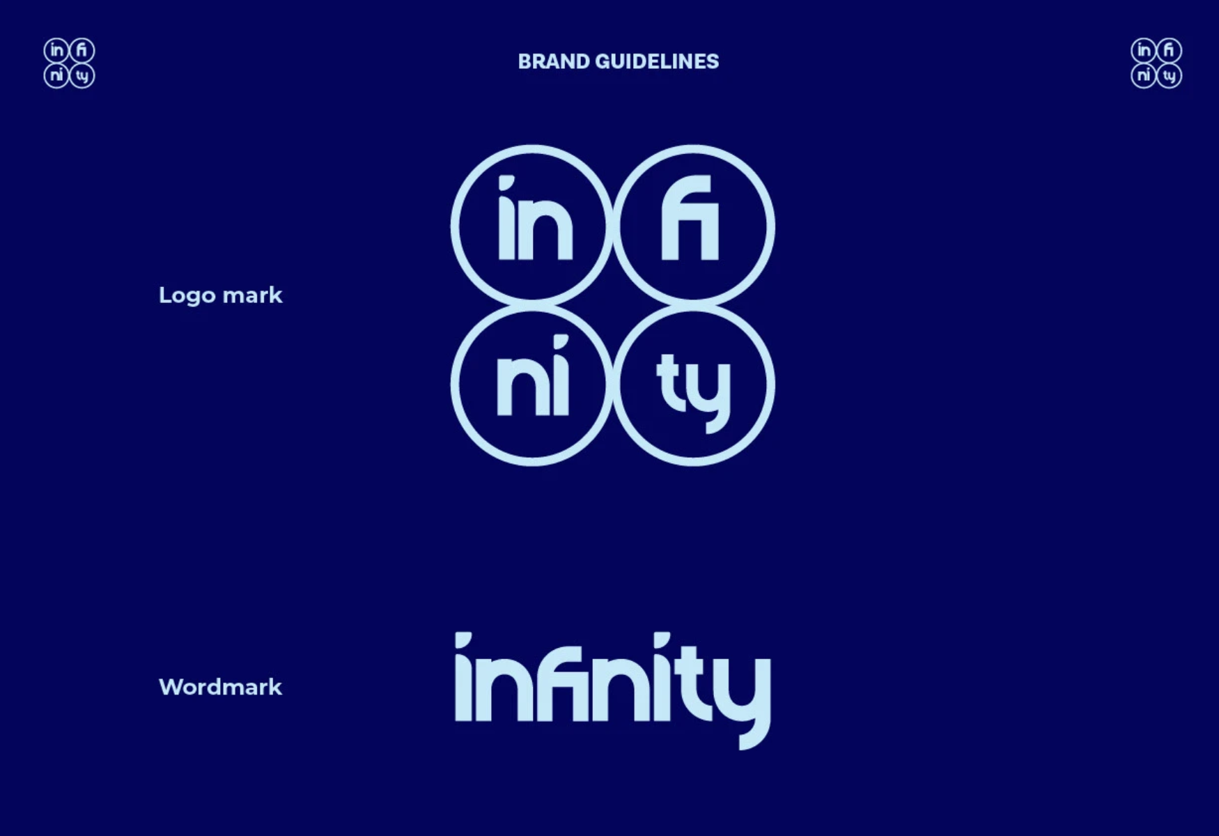 Infinity Brand Identity Guideline